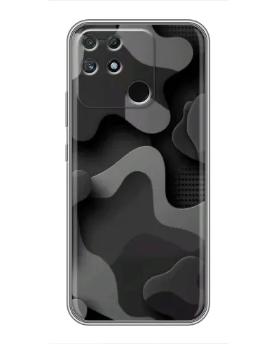 Чехол для Realme NARZO 50A с картинкой «Темный абстрактный камуфляж» Чехол для Realme NARZO 50A с картинкой «Темный абстрактный камуфляж»