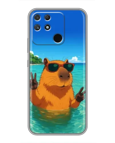 Чохол для Realme NARZO 50A з картинкою «Морська капібара» Чохол для Realme NARZO 50A з картинкою «Морська капібара»