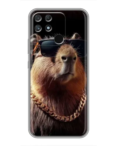 Чохол для Realme NARZO 50A з картинкою «Капібара золотий ланцюг» Чохол для Realme NARZO 50A з картинкою «Капібара золотий ланцюг»