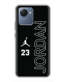 Чехол для Realme NARZO 50i Prime с картинкой «Jordan Vertical» Чехол для Realme NARZO 50i Prime с картинкой «Jordan Vertical»