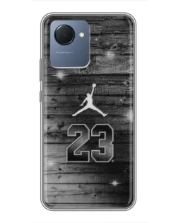Чехол для Realme NARZO 50i Prime с картинкой «Jordan Carbon 23» Чехол для Realme NARZO 50i Prime с картинкой «Jordan Carbon 23»