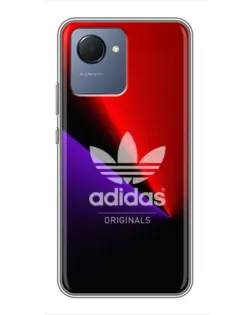 Чохол для Realme NARZO 50i Prime з картинкою «Adidas Red Neon»