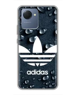 Чохол для Realme NARZO 50i Prime з картинкою «Adidas Trefoil Blue»