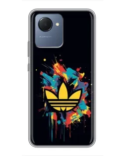 Чохол для Realme NARZO 50i Prime з картинкою «Adidas Splash»