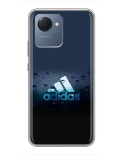 Чохол для Realme NARZO 50i Prime з картинкою «Adidas Water Drops»