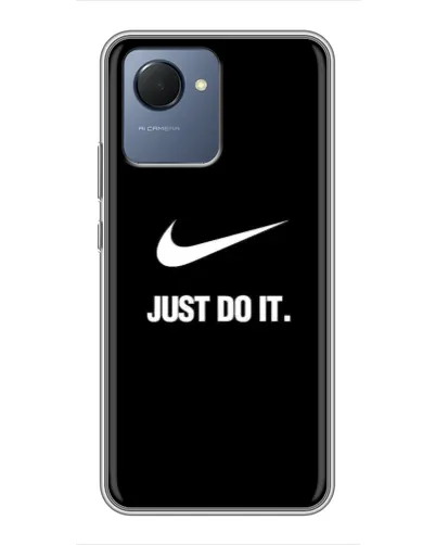 Чехол для Realme NARZO 50i Prime с картинкой «Классический принт Nike» Чехол для Realme NARZO 50i Prime с картинкой «Классический принт Nike»