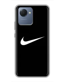 Чехол для Realme NARZO 50i Prime с картинкой «Минималистический Найк» Чехол для Realme NARZO 50i Prime с картинкой «Минималистический Найк»