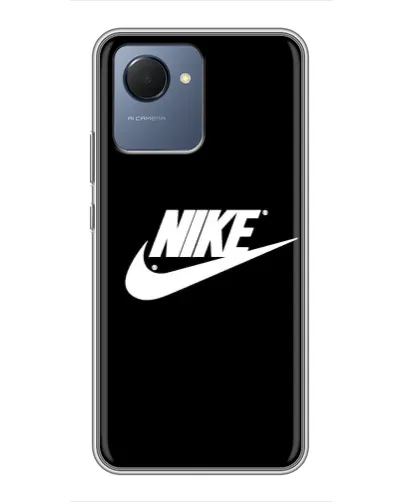 Чехол для Realme NARZO 50i Prime с картинкой «Мазки краски Nike» Чехол для Realme NARZO 50i Prime с картинкой «Мазки краски Nike»