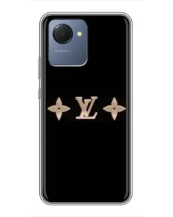 Чехол для Realme NARZO 50i Prime с картинкой «Louis Vuitton — минимализм»