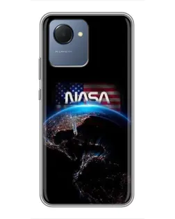 Чехол для Realme NARZO 50i Prime с картинкой «Земля из космоса NASA» Чехол для Realme NARZO 50i Prime с картинкой «Земля из космоса NASA»