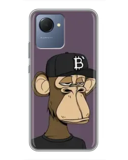 Чехол для Realme NARZO 50i Prime с картинкой «Bored Ape в кепке» Чехол для Realme NARZO 50i Prime с картинкой «Bored Ape в кепке»