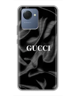 Чехол для Realme NARZO 50i Prime с картинкой «Gucci — шелковые волны» Чехол для Realme NARZO 50i Prime с картинкой «Gucci — шелковые волны»
