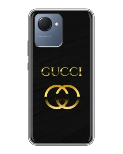 Чехол для Realme NARZO 50i Prime с картинкой «Золотой логотип Gucci» Чехол для Realme NARZO 50i Prime с картинкой «Золотой логотип Gucci»