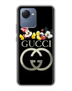 Чехол для Realme NARZO 50i Prime с картинкой «Gucci — герои Disney» Чехол для Realme NARZO 50i Prime с картинкой «Gucci — герои Disney»