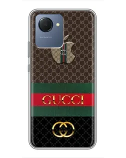 Чехол для Realme NARZO 50i Prime с картинкой «Gucci — брендированный десерт» Чехол для Realme NARZO 50i Prime с картинкой «Gucci — брендированный десерт»