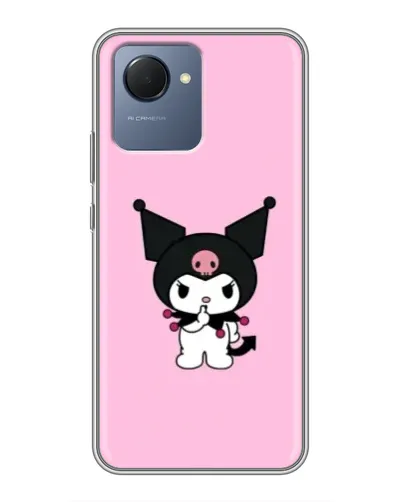 Чохол для Realme NARZO 50i Prime з картинкою «Kuromi — рожева ніжність» Чохол для Realme NARZO 50i Prime з картинкою «Kuromi — рожева ніжність»