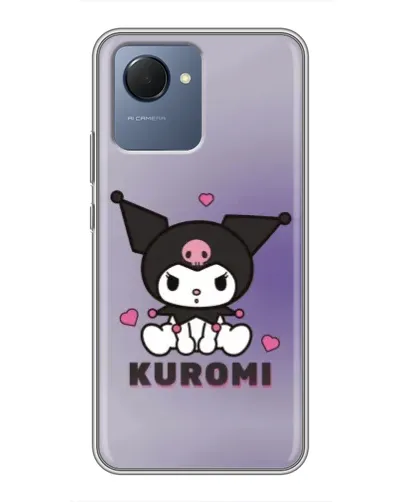 Чохол для Realme NARZO 50i Prime з картинкою «Kuromi — фіолетовий арт» Чохол для Realme NARZO 50i Prime з картинкою «Kuromi — фіолетовий арт»