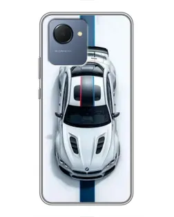 Чохол для Realme NARZO 50i Prime з картинкою «Вид зверху — BMW M»