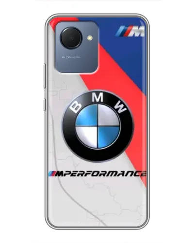Чехол для Realme NARZO 50i Prime с картинкой «BMW Performance стиль»