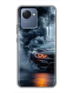 Чохол для Realme NARZO 50i Prime з картинкою «BMW M-Power — абстракція»