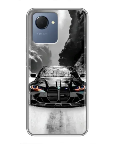 Чехол для Realme NARZO 50i Prime с картинкой «BMW — акварельный дрифт» Чехол для Realme NARZO 50i Prime с картинкой «BMW — акварельный дрифт»