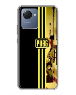 Чохол для Realme NARZO 50i Prime з картинкою «PUBG — камуфляжний шолом»