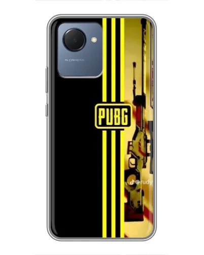 Чохол для Realme NARZO 50i Prime з картинкою «PUBG — камуфляжний шолом» Чохол для Realme NARZO 50i Prime з картинкою «PUBG — камуфляжний шолом»