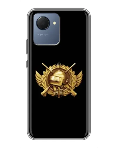 Чохол для Realme NARZO 50i Prime з картинкою «PUBG — помаранчевий градієнт» Чохол для Realme NARZO 50i Prime з картинкою «PUBG — помаранчевий градієнт»