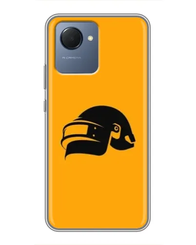 Чохол для Realme NARZO 50i Prime з картинкою «PUBG — золотий шолом» Чохол для Realme NARZO 50i Prime з картинкою «PUBG — золотий шолом»