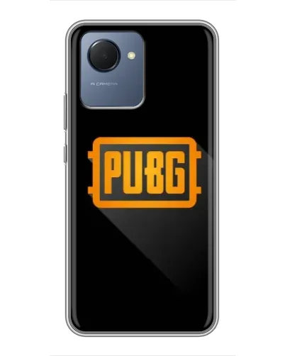 Чохол для Realme NARZO 50i Prime з картинкою «PUBG — рамка лого» Чохол для Realme NARZO 50i Prime з картинкою «PUBG — рамка лого»