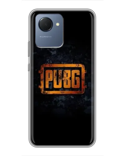 Чохол для Realme NARZO 50i Prime з картинкою «PUBG — золотий логотип» Чохол для Realme NARZO 50i Prime з картинкою «PUBG — золотий логотип»