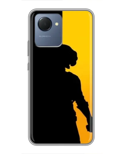 Чохол для Realme NARZO 50i Prime з картинкою «Тінь воїна PUBG» Чохол для Realme NARZO 50i Prime з картинкою «Тінь воїна PUBG»