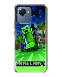 Чехол для Realme NARZO 50i Prime с картинкой «Команда героев игры» Чехол для Realme NARZO 50i Prime с картинкой «Команда героев игры»