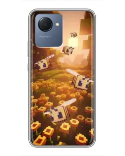 Чехол для Realme NARZO 50i Prime с картинкой «Поле подсолнухов» Чехол для Realme NARZO 50i Prime с картинкой «Поле подсолнухов»