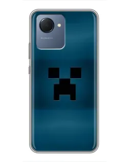 Чехол для Realme NARZO 50i Prime с картинкой «Крипер текстура» Чехол для Realme NARZO 50i Prime с картинкой «Крипер текстура»