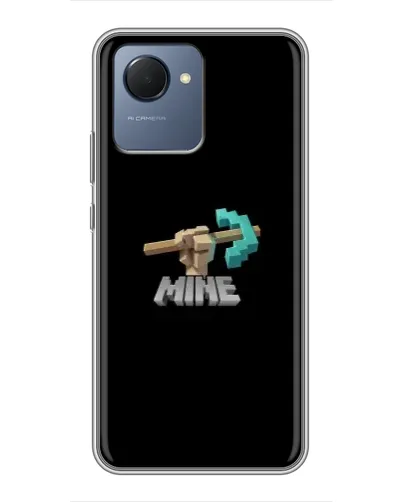 Чехол для Realme NARZO 50i Prime с картинкой «Алмазная кирка»