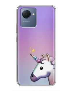 Чехол для Realme NARZO 50i Prime с картинкой «Единорог градиент» Чехол для Realme NARZO 50i Prime с картинкой «Единорог градиент»