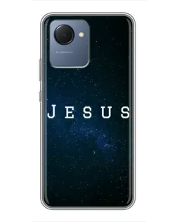 Чехол для Realme NARZO 50i Prime с картинкой «Звездное небо Jesus»
