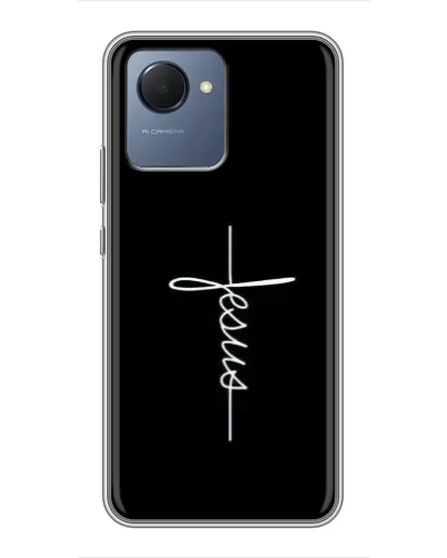 Чехол для Realme NARZO 50i Prime с картинкой «Тонкая линия веры»