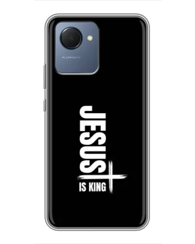 Чехол для Realme NARZO 50i Prime с картинкой «Вертикаль веры Jesus»