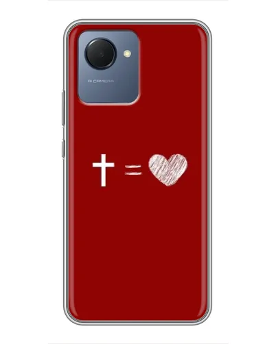Чохол для Realme NARZO 50i Prime з картинкою «Рівняння любові» Чохол для Realme NARZO 50i Prime з картинкою «Рівняння любові»