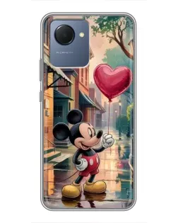 Чохол для Realme NARZO 50i Prime з картинкою «Міккі та кулька-серце» Чохол для Realme NARZO 50i Prime з картинкою «Міккі та кулька-серце»
