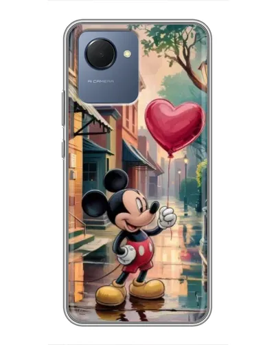 Чохол для Realme NARZO 50i Prime з картинкою «Міккі та кулька-серце» Чохол для Realme NARZO 50i Prime з картинкою «Міккі та кулька-серце»