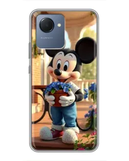 Чохол для Realme NARZO 50i Prime з картинкою «Міккі садівник»