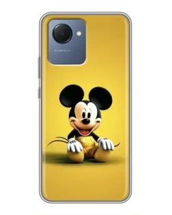 Чохол для Realme NARZO 50i Prime з картинкою «Міккі на жовтому»