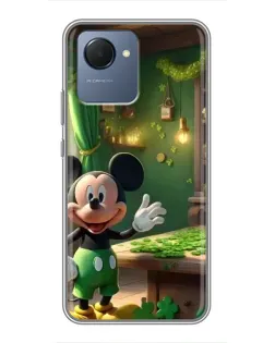 Чохол для Realme NARZO 50i Prime з картинкою «Міккі в майстерні»