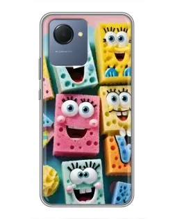 Чохол для Realme NARZO 50i Prime з картинкою «Кольорові губки» Чохол для Realme NARZO 50i Prime з картинкою «Кольорові губки»