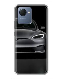 Чохол для Realme NARZO 50i Prime з картинкою «Tesla Model S Look»