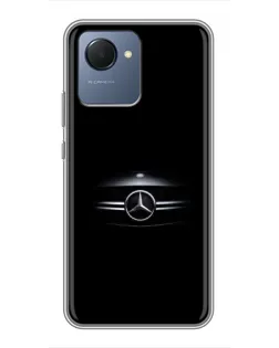 Чохол для Realme NARZO 50i Prime з картинкою «Mercedes — абстрактні лінії»