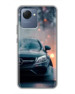 Чохол для Realme NARZO 50i Prime з картинкою «Mercedes — нічне місто»